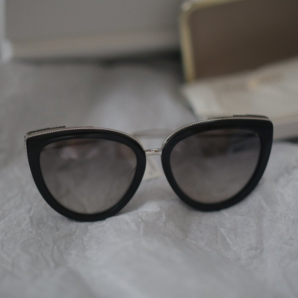 NWT Boucheron Cat Eye Black Sunglasses. - Picture 11 of 11